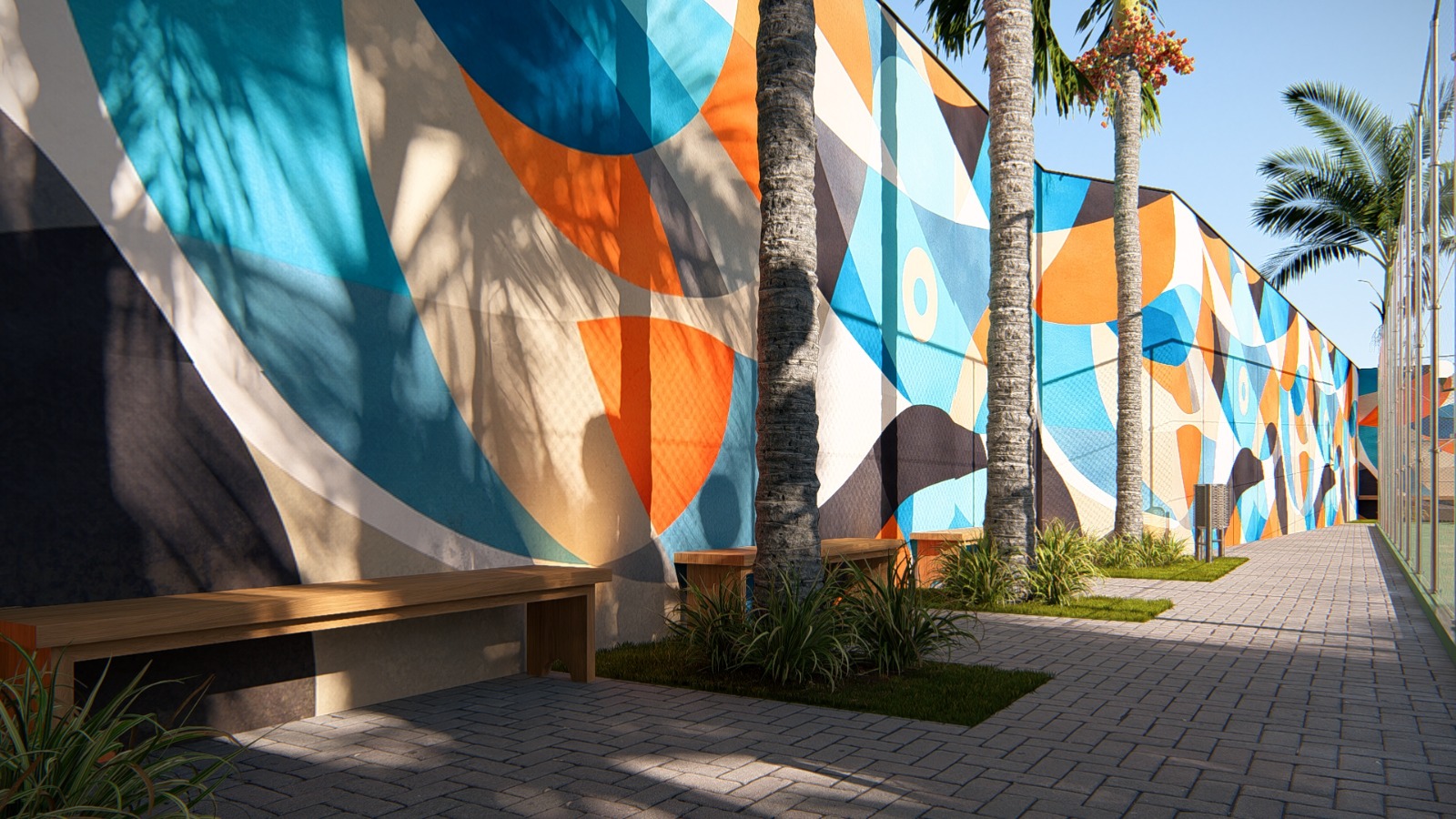 Área Externa Quadra